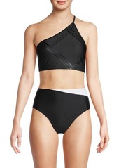Calvin Klein One-Shoulder Bikini Top