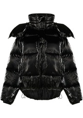 Calvin Klein oversized high-shine puffer jacket