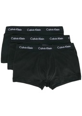 Calvin Klein pack of three low rise trunks
