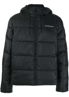 Calvin Klein padded drawstring hood jacket