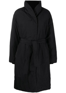 Calvin Klein padded single-breasted coat