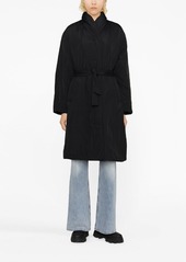 Calvin Klein padded single-breasted coat