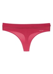 Calvin Klein panelled logo-print thong