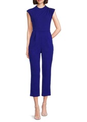Calvin Klein Pleated Cropped Jumpsuit