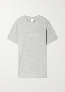 Calvin Klein Printed Cotton-blend Jersey T-shirt