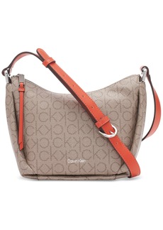 Calvin Klein Hudson Monogram Colorblock Satchel