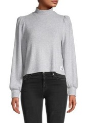 Calvin Klein Puff-Sleeve Top