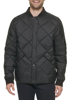 Calvin Klein Reversible Quilted Snap-Front Jacket