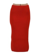Calvin Klein Rib-knit Midi Skirt