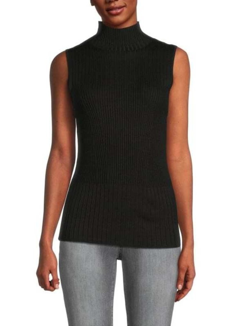 Calvin Klein Rib-Knit Sleeveless Top