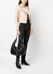 Calvin Klein ruched chain-link shoulder bag