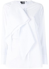 Calvin Klein ruffle front blouse