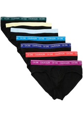 Calvin Klein set of 7 logo-waistband briefs