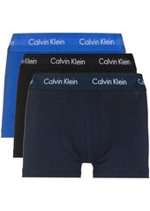 Calvin Klein set of three logo-print boxer briefs
