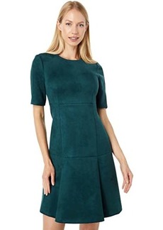 Calvin Klein Short Sleeve A-Line Dress