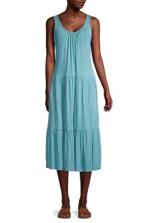 Calvin Klein Sleeveless Tiered Dress