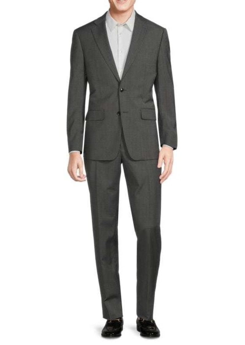 Calvin Klein Slim Fit Wool Blend Suit