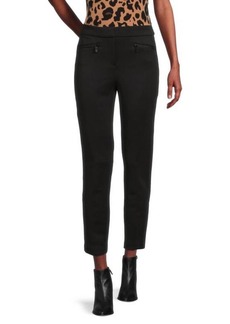 Calvin Klein Solid Straight Leg Pants