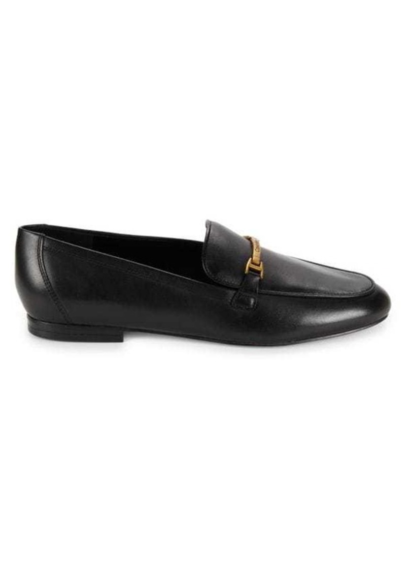 Calvin Klein Sommiya Riding Bit Leather Loafers