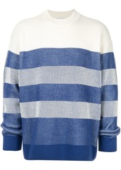 Calvin Klein striped long-sleeve jumper
