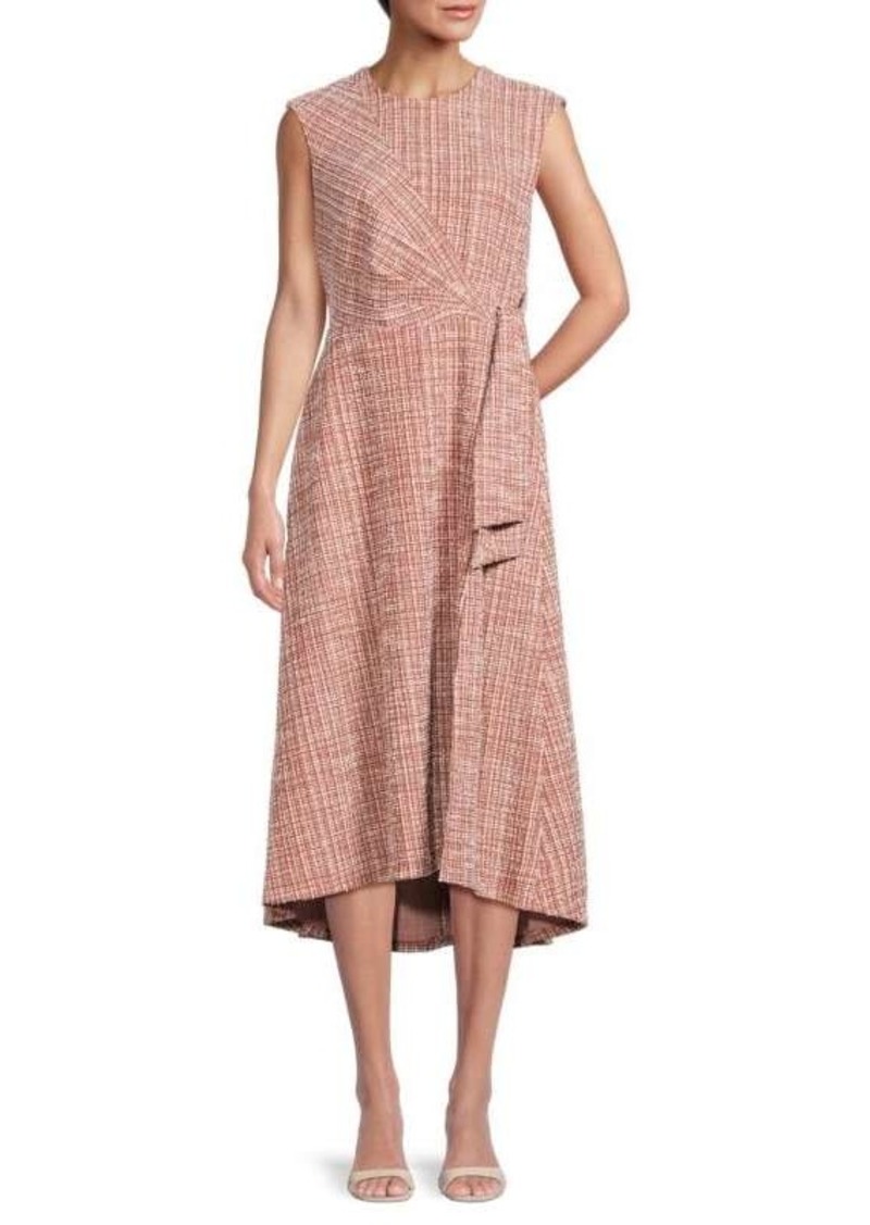 Calvin Klein Textured Midaxi A Line Dress