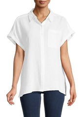 Calvin Klein Textured Short-Sleeve Shirt