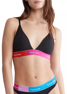 Calvin Klein This Is Love Lightly-Lined Triangle Bra