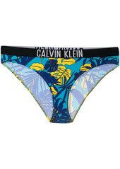 Calvin Klein tropical-print bikini bottoms