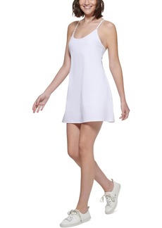 Calvin Klein Womens Wicking Mini Workout Slip Dress