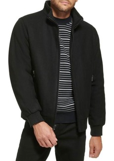 Calvin Klein Wool Blend Bomber Jacket