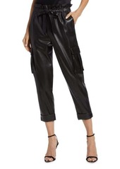 Cami NYC Addy Vegan Leather Cropped Pants