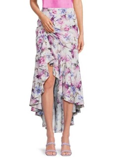 Cami NYC Bronte Printed High-Low Skirt