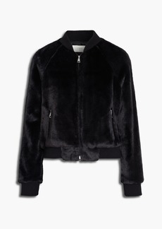 Cami NYC - Fey faux fur bomber jacket - Black - S