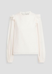 Cami NYC - Georgine ruffled cotton-blend voile blouse - White - XS