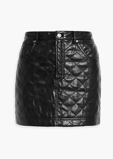 Cami NYC - Macy quilted faux leather mini skirt - Black - US 0