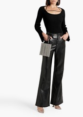 Cami NYC - Zenobia faux leather wide-leg pants - Black - US 4
