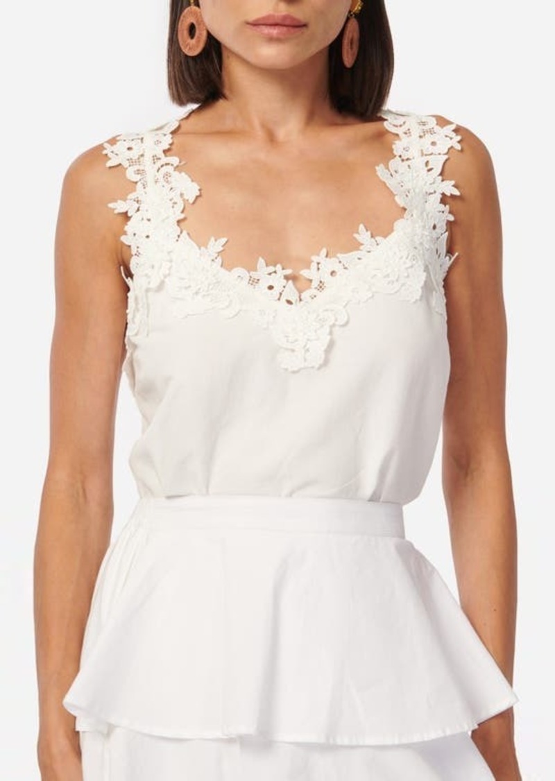 CAMI NYC Chels Floral Lace Tank