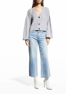 Cami NYC Darcy V-Neck Cable-Knit Cardigan