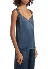 Cami NYC Janeiro Lace-Trim Silk Camisole