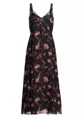 Cami NYC Nairobi Floral Silk Sleeveless Maxi Dress