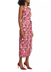 Cami NYC Nanu Floral Asymmetric Dress