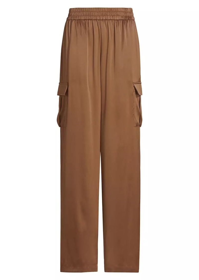 Cami NYC Nazanin Silk-Blend Cargo Pants
