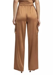 Cami NYC Nazanin Silk-Blend Cargo Pants