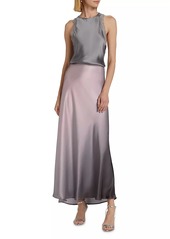 Cami NYC Prue Ombré Satin Maxi Skirt