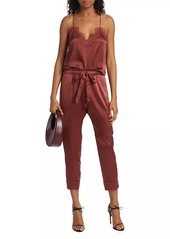 Cami NYC Racer Silk Camisole