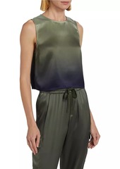 Cami NYC Romilly Ombré Satin Shell Tank