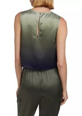 Cami NYC Romilly Ombré Satin Shell Tank