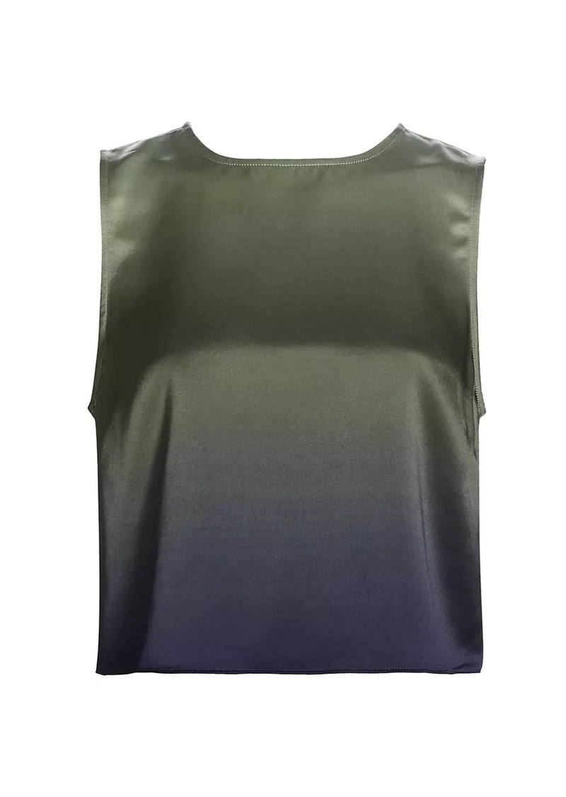 Cami NYC Romilly Ombré Satin Shell Tank