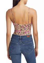 Cami NYC Tamara Floral Corset Bodysuit