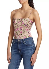 Cami NYC Tamara Floral Corset Bodysuit